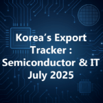 Korea’s Semiconductor & IT Export Tracker – July 2025