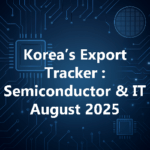 Korea’s Semiconductor & IT Export Tracker – August 2025