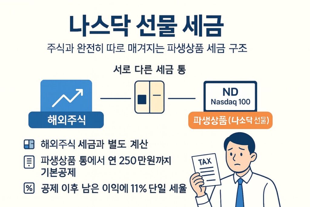 나스닥 선물 세금 구조